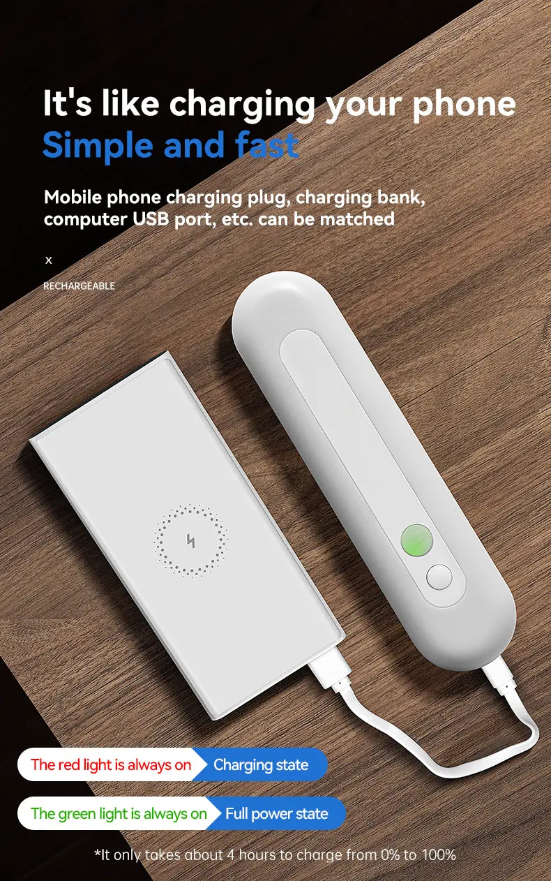 LED Human Body Sensor Magnetic Night Light (1pc)