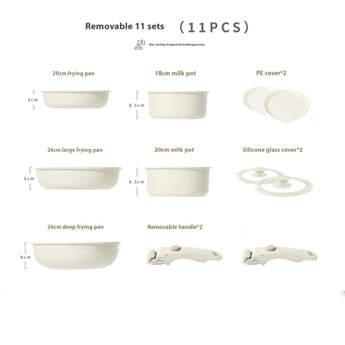 Non-Stick Pot and Steamer Set